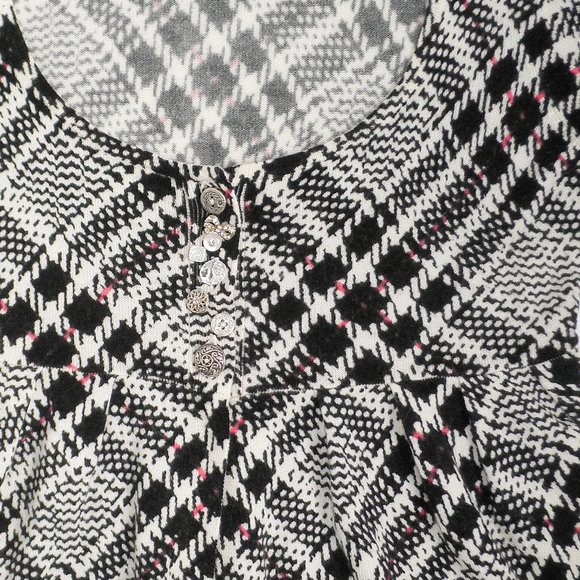 Y2K Plaid dELiA*s Cardigan Sweater Lizzie McGuire - Picture 4 of 7